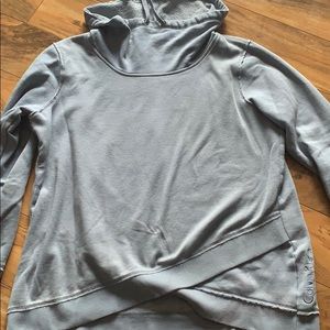 Grey calvin klein hoodie